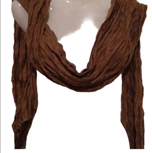 🍭🌹brown color scarf - Picture 1 of 4
